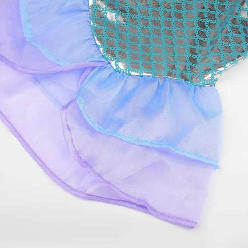 Vista 5 de Vgolar Disfraces de sirena para niñas disfraces de cosplay con accesorios