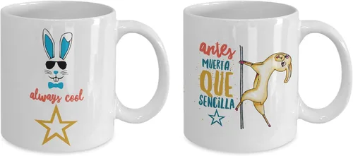 Vista 2 de Regalo para Tios Taza de café para navidad Perfecto regalo para graduados, profesionales y estudiantes Vaso con afirmaciones positivas