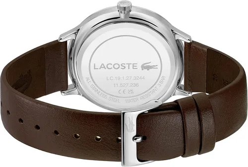 Vista 3 de Lacoste Reloj de cuarzo Club para hombre, Marrón