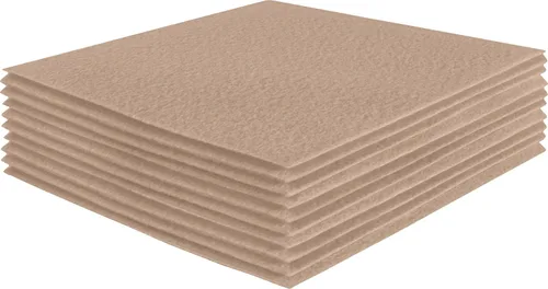 Vista 142 de FabricLA Hojas de fieltro acrílico para manualidades, cuadrados de fieltro precortados suaves de 4 x 4 pulgadas (3.9 in x 3.9 in), utiliza hojas