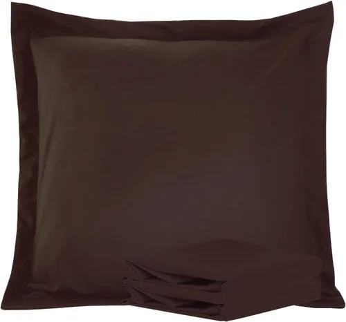 Vista 52 de NTBAY Fundas de almohada estándar, paquete de 2 fundas de almohada de microfibra cepillada de 20 x 26 pulgadas, súper suaves y acogedoras