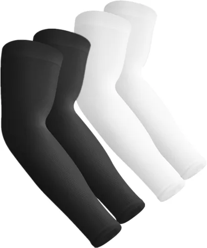 Vista 7 de Aegend - Mangas de protección solar con compresión, para cubrir tatuajes, mangas solares para hombres, mujeres y jóvenes