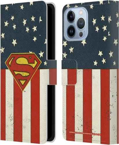 Vista 112 de Head Case Designs Funda de piel con licencia oficial de Superman DC Comics con logotipos negros y rojos compatible con Apple iPhone 11