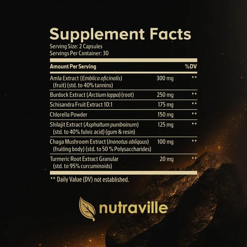 Vista 2 de Pineal XT Platinum – Suplemento puro de Shilajit del Himalaya – Apoya la energía, la salud del cerebro y la memoria – Descalcificación rápida