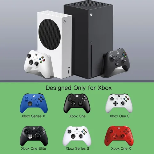 Vista 2 de Jelava 4 paquetes de baterías de control Xbox de 1300 mAh, compatible con Xbox Series XXbox Series SXbox OneXbox One SXElite Controller, kit
