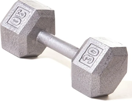 Vista 2 de Champion Barbell - Mancuernas hexagonales sólidas
