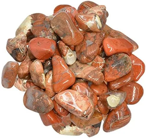 Vista 15 de Hypnotic Gems Materiales: 1 libra nuevas piedras pulidas de jaspe de África - Pequeñas - 0.75" a 1" - Rocas pulidas y piedras preciosas para arte