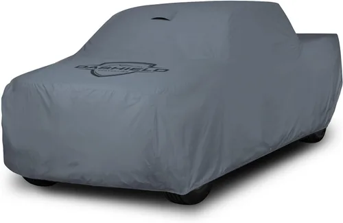 Vista 8 de Cubierta completa de 5 capas para camioneta 2021-2024 Ram 1500 TRX Crew Cab de 4 puertas, con protección para todo clima, transpirable, resistente a
