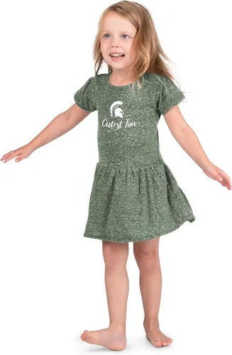 Vista 11 de Little King NCAA Knobby - Vestido para niñas pequeñas, tallas 2T, 3T y 4T