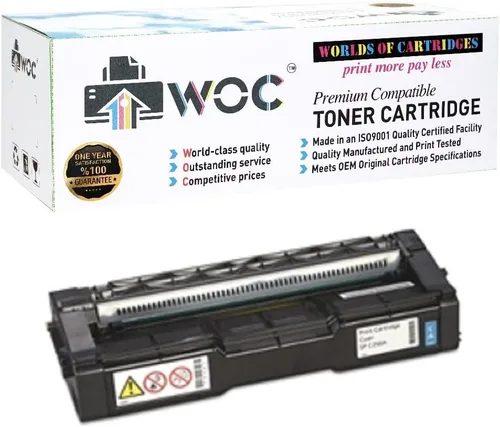 Vista 6 de WOC Compatible Toner Cartridge Replacement for Ricoh 407653 / Type SP C252HA (Black) for Use in SP C252 / SP C262