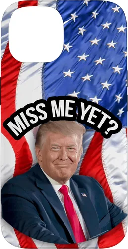 Vista 4 de iPhone 16 Anti-Biden Donald Trump Miss Me Yet Funny Political 2024 Case