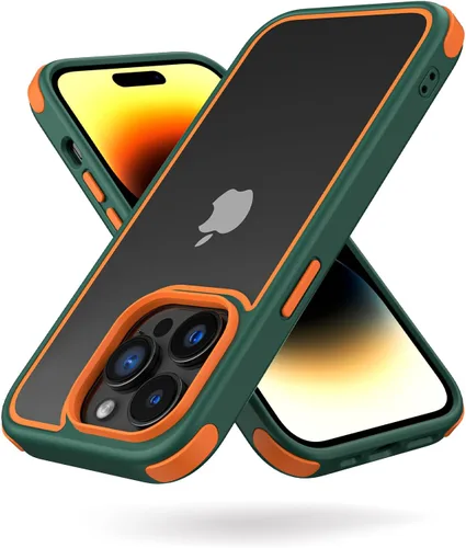 Vista 41 de Mobnano Funda transparente para iPhone 11, con protección multicolor a prueba de golpes, no amarillenta, anti arañazos, parte trasera