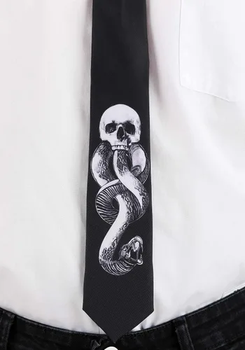 Vista 5 de elope Harry Potter Voldemort Dark Mark Costume Necktie for Adults and Teens