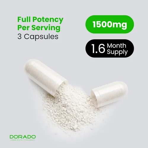 Vista 8 de Suplemento de ácido araquidónico de 1500 mg (150 cápsulas), suplemento muscular y de fuerza para masa muscular y recuperación para hombres