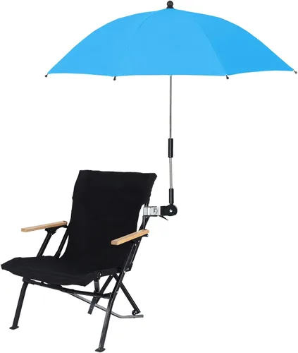 Vista 8 de Cochecito Multi-direccional producto al aire libre sombrilla silla paraguas 3color universal con clip 360° paraguas ajustable