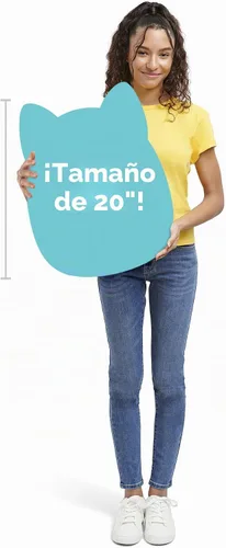 Vista 5 de Squishmallows Pokemon Pikachu - Peluche de 20 pulgadas, ultrasuave, coleccionable, con licencia