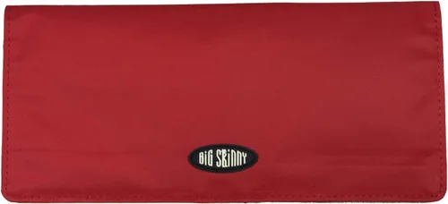 Vista 6 de Big Skinny Billetera ejecutiva para mujer con pliegue doble para chequera, hasta 40 tarjetas Birdsong