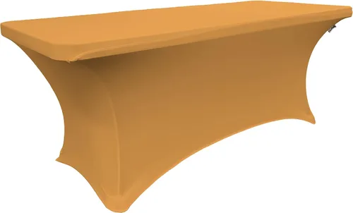 Vista 11 de BalsaCircle - Mantel rectangular de elastano ajustable de elastano de 6 pies, color verde manzana, elástico, para decoración de boda, comedor