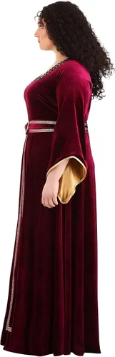 Vista 7 de Plus Size Tangled Mother Gothel Costume