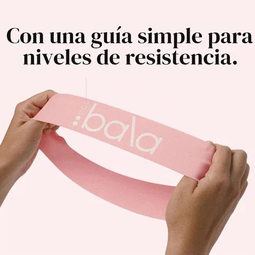 Vista 3 de Bala Bands Resistance Bands, Elastic Booty Bands for Home Workouts, 5 Pack