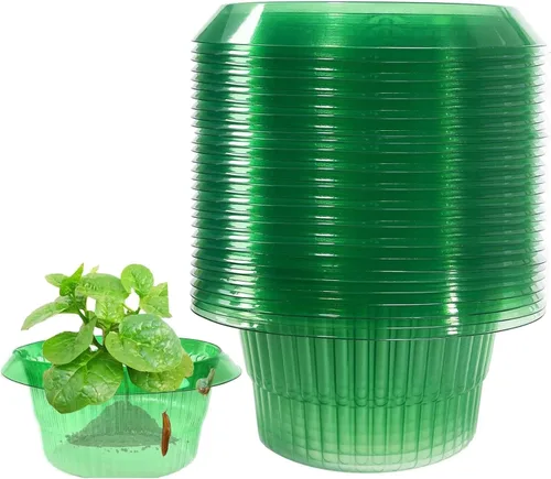 Vista 10 de Collares de babosas para plantas, collar de babosa para proteger las plantas de caracoles y babosas 6 piezas