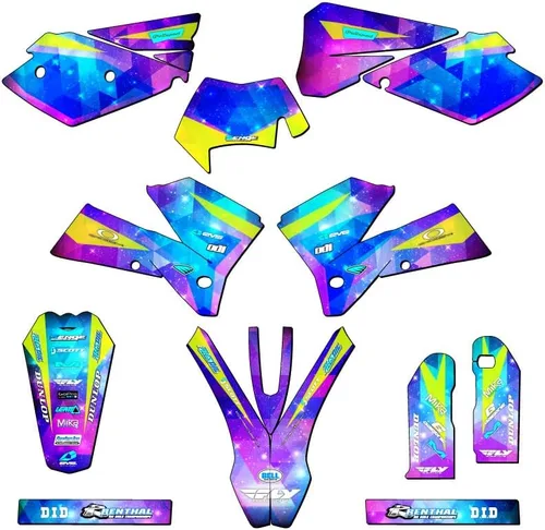 Vista 6 de Kit de base de gráficos XC Space KADET Galaxy Senge 2006-2007 compatible con KTM