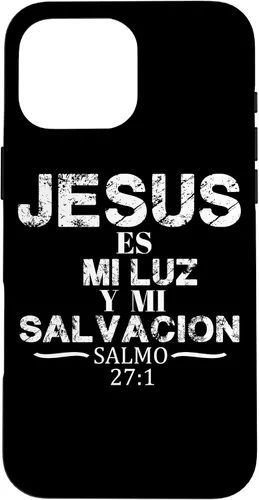 Vista 19 de Salmo Jesus ES Mi Luz Biblia Cristiana - Carcasa para iPhone 17
