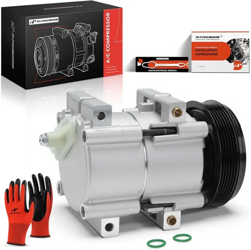 Vista 10 de A-Premium Compresor de aire acondicionado con embrague compatible con Ford Ranger 3.0L 2002-2008, Mazda B3000 3.0L 2002-2008