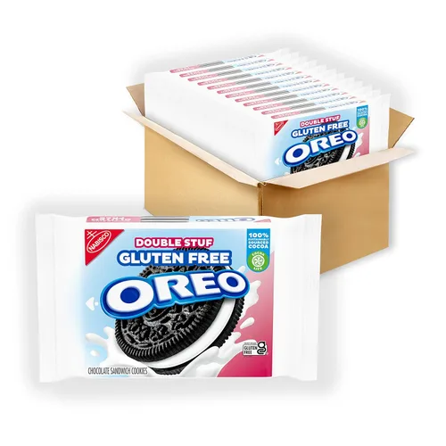 Vista 35 de OREO Galletas sándwich de chocolate, 60 paquetes de bocadillos (2 galletas por paquete) (paquete de 2)