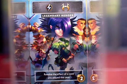 Vista 5 de Northgard: Uncharted Lands Juego de mesa de estrategia para adolescentes y adultos Aventura vikinga basada en el popular videojuego Campaña 4X