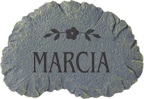 Vista 17 de Let's Make Memories Piedras de jardín familiares Rockin' personalizadas, decoración de jardín, tamaño pequeño, nombres personalizados