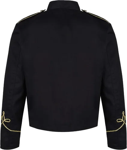 Vista 2 de Ro Rox Napoleon Military Drummer Parade - Chaqueta militar Steampunk