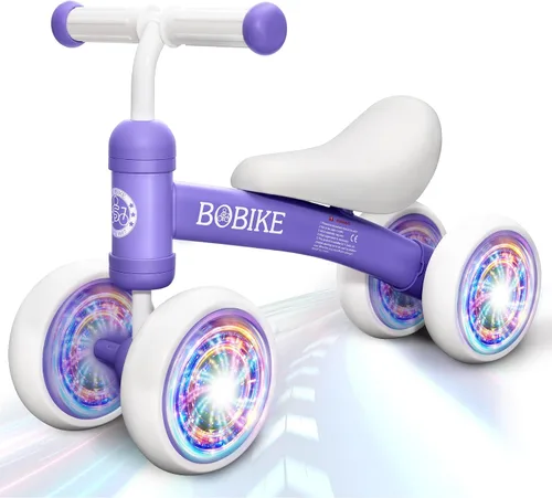 Vista 8 de Baby Balance Bike Toys for 12-36 Months Kids Toy Boy and Girls Gifts Toddler Best First Birthday Gift Children Walker No Pedal Infant 4 Wheels
