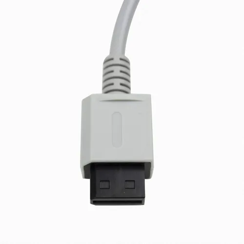 Vista 3 de Beastron Cable Wii AV, cable compuesto AV de 6 pies 3 RCA para Nintendo WiiWii U (alta definición)