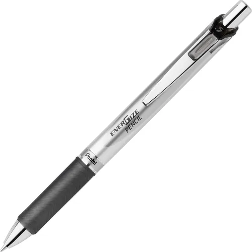 Vista 2 de Pentel EnerGize - Portaminas (0.020 in), detalles rosas, caja de 12 (PL75P)