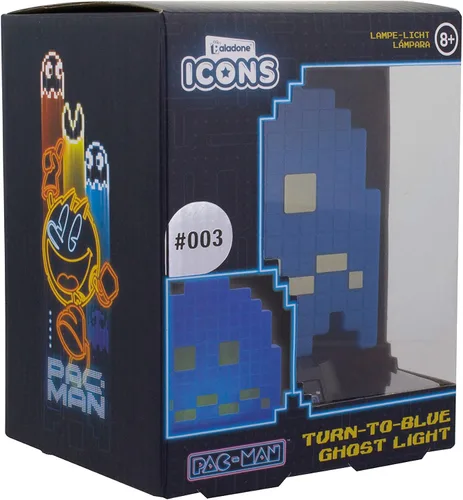 Vista 2 de Paladone Pac Man se convierte en la luz azul del icono del fantasma