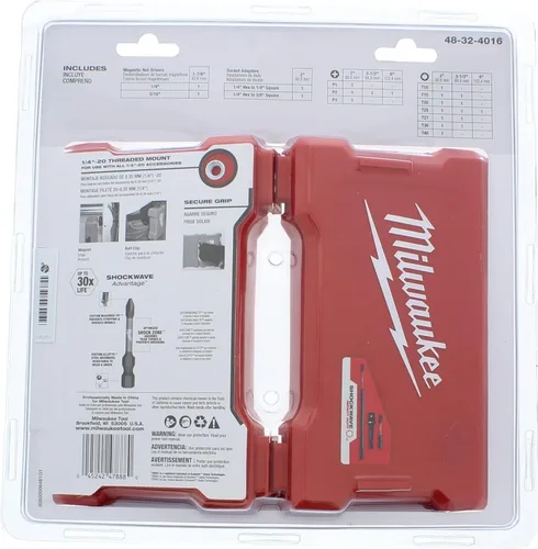 Vista 2 de Milwaukee Electric Tools 48-32-4016 Milwaukee Juego de brocas de impacto de 22 piezas para automóvil