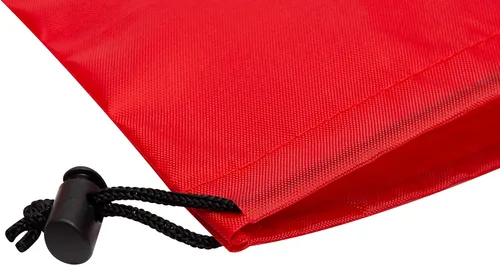 Vista 2 de Bolsa con cordón Bolsa de nailon con palanca (6 x 8-12 unidades, rojo)