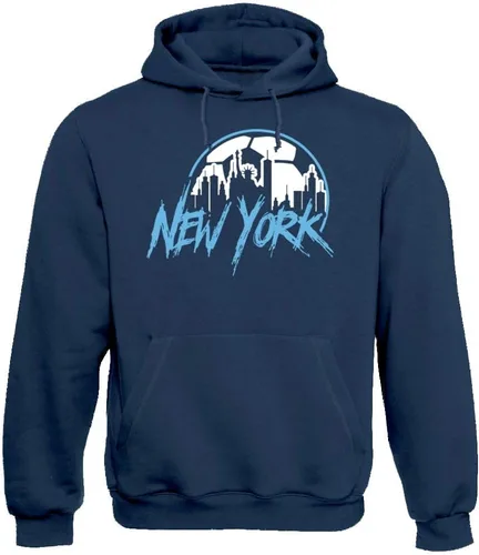 Vista 6 de Xtreme Apparrel Team City Skyline - Sudadera con capucha para hombre