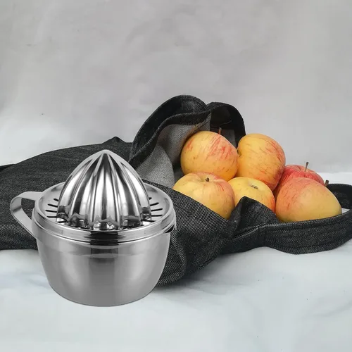 Vista 9 de Cabilock Multi-function Manual Lemon Juicer and Citrus Squeezer Stainless Steel Handheld Press for Home Kitchen Fruit Juice Extraction