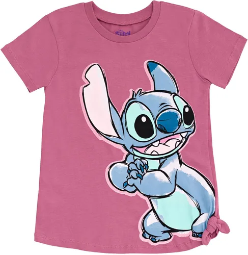 Vista 3 de Disney Lilo & Stitch - Conjunto de camiseta y leggings para niñas pequeñas y grandes