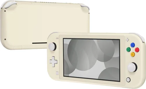 Vista 7 de eXtremeRate Carcasa de repuesto para Nintendo Switch Lite, carcasa para controlador de mano NSL con protector de pantalla, funda personalizada