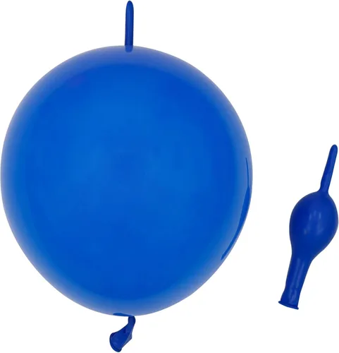 Vista 14 de Globos de eslabones de 12 pulgadas, globos de látex Quick Linkale 60 piezas para bodas, cumpleaños, Halloween, Navidad, decoraciones de festivales