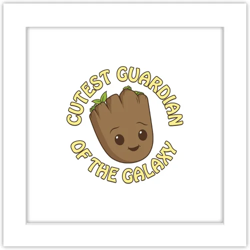 Vista 10 de Trends International Gallery Pops Marvel I Am Groot - Póster artístico de pared con marco negro, 12 x 12 pulgadas