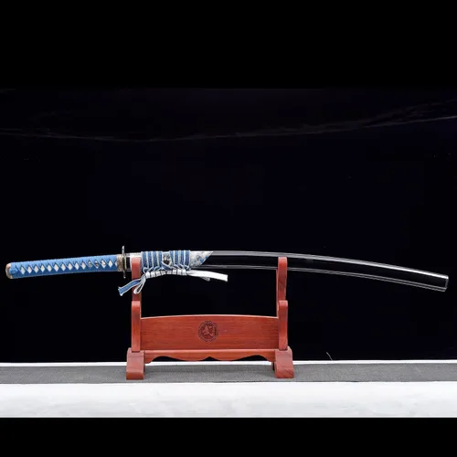 Vista 2 de Espadas samuráis japonesas Katana Espada Real Sharp