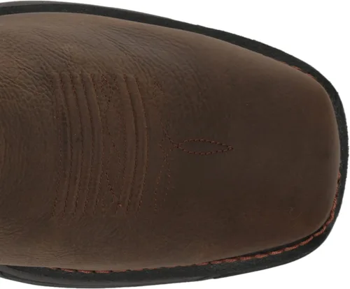Vista 5 de ARIAT BMVY9 - Botas de trabajo impermeables para hombre, color marrón oscuro/marrón envejecido, 10.5 de ancho Marrón Oscuro/Marrón Desgastado