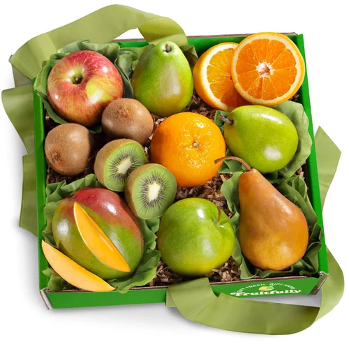 Vista 8 de A Gift Inside Caja de regalo de frutas orgánicas Catalina Trio Grande