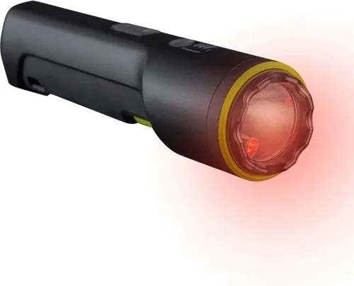 Vista 4 de TASER StrikeLight 2 Linterna recargable de autodefensa con carga de aturdimiento dolorosa de 10 µC Protección portátil, ligera para correr, Negro