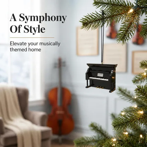 Vista 4 de Adorno para Navidad de instrumento musical