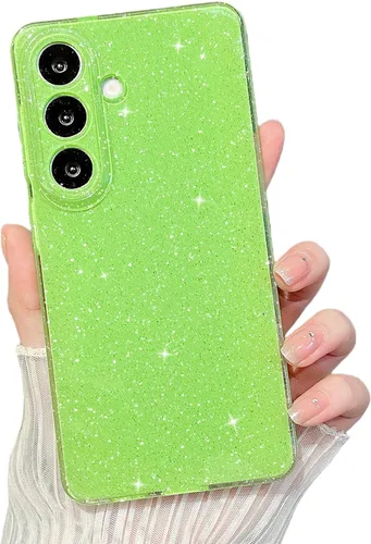 Vista 27 de MINSCOSE Funda compatible con Samsung Galaxy A14 5G, bonita funda delgada con purpurina fina, a prueba de golpes, de TPU para mujeres y niñas